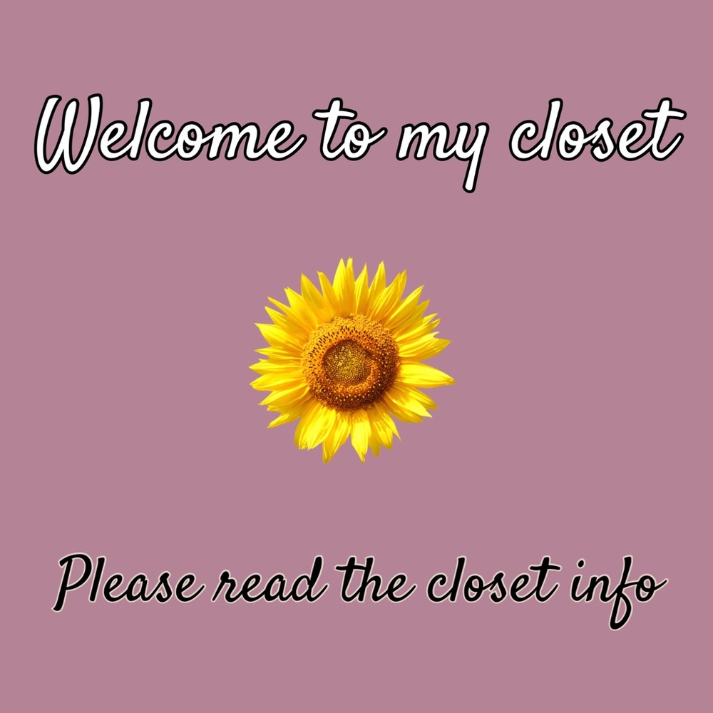 Welcome to my closet, please read!